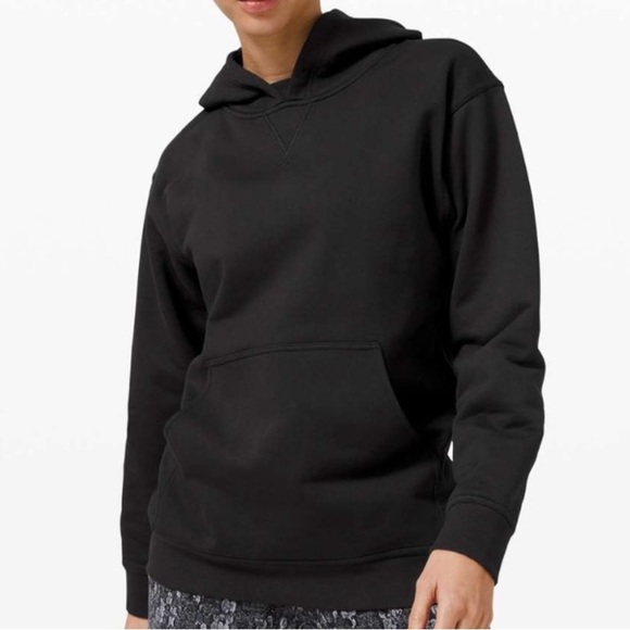 lululemon athletica Tops - Lululemon All Yours Hoodie *Terry in Black Size 6
